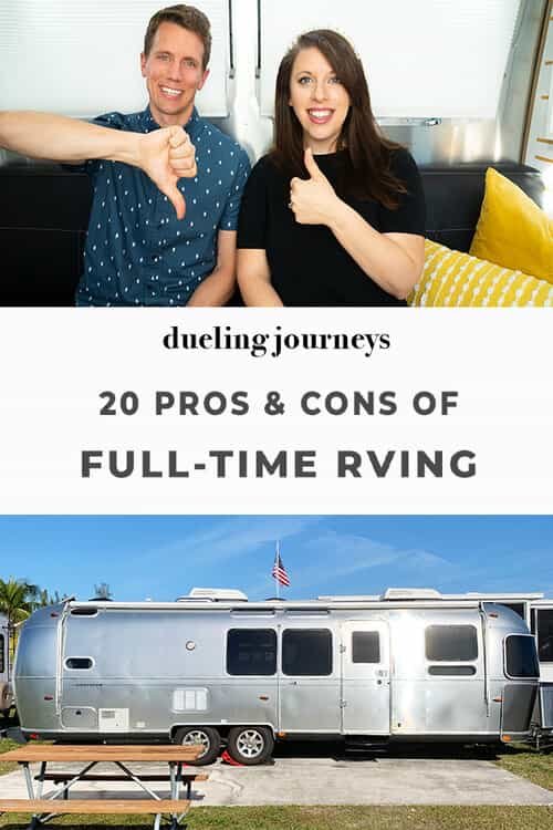 20 Pros Cons Of Full Time Rv Living