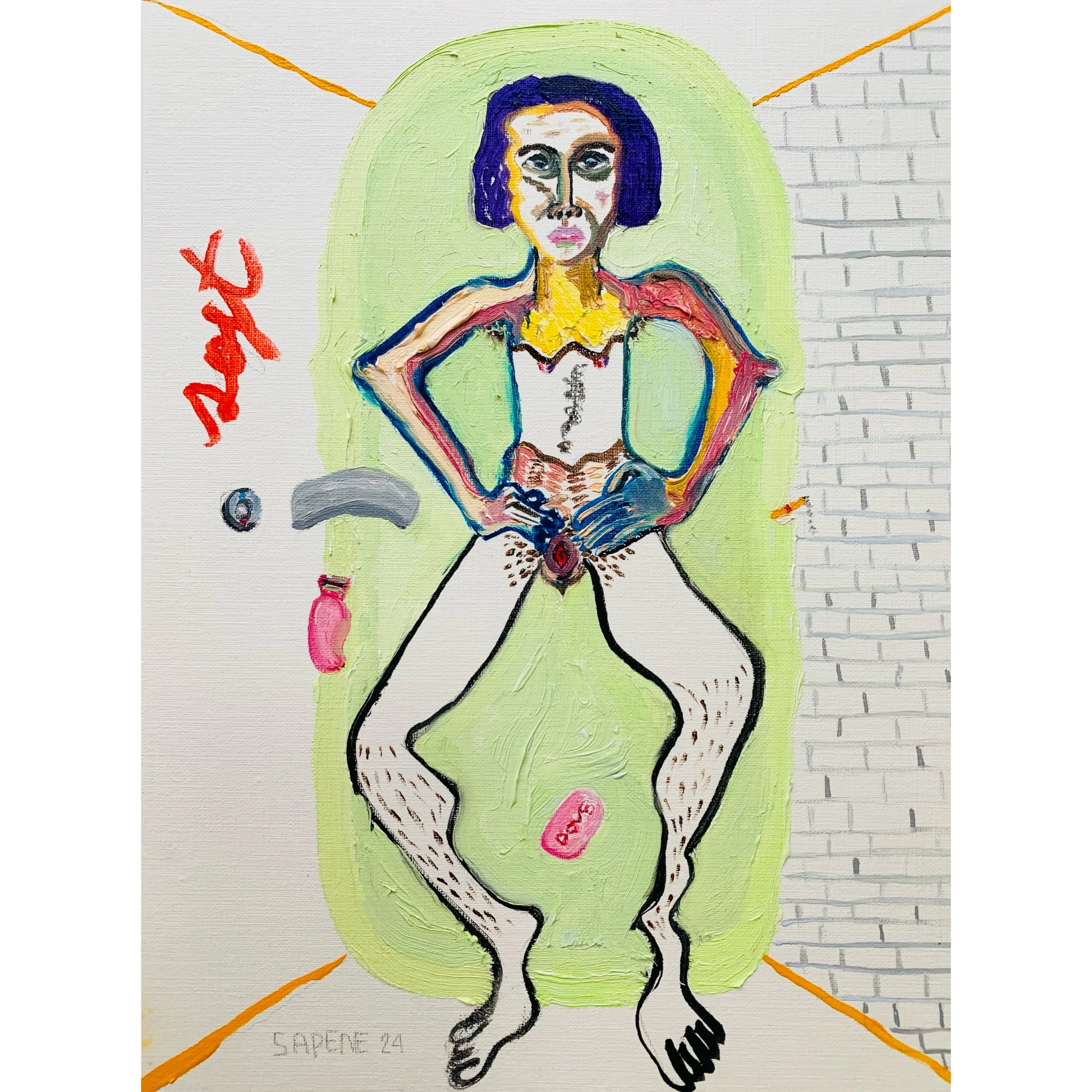  soft, oil on paper, 9x12 in 