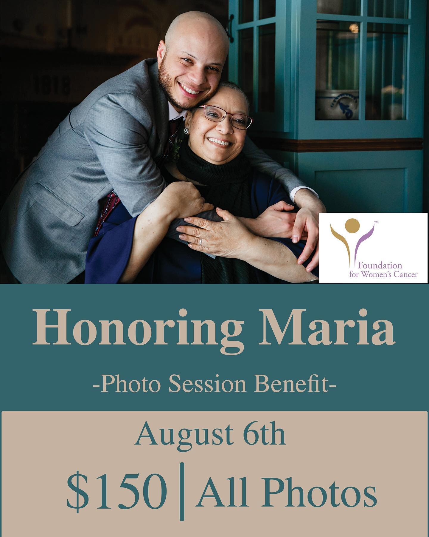 Another year down and another year without you. Losing you hasn't been easy. For those that don't know, my mom passed away back in 2019 due to Peritoneal Cancer. Ever since then, for her birthday, I've created a photography event where I donate my ph