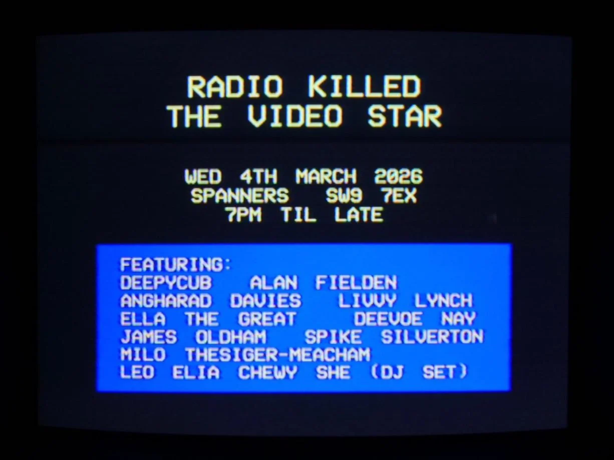 Resonance Fundraiser – Radio Killed The Video Star