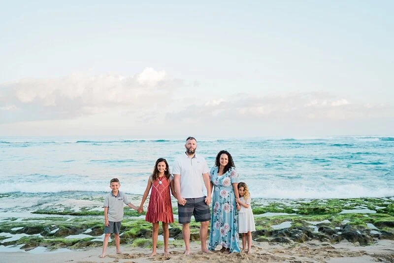OAHU FAMILY PHOTOGRAPHER | STEWART FAMILY