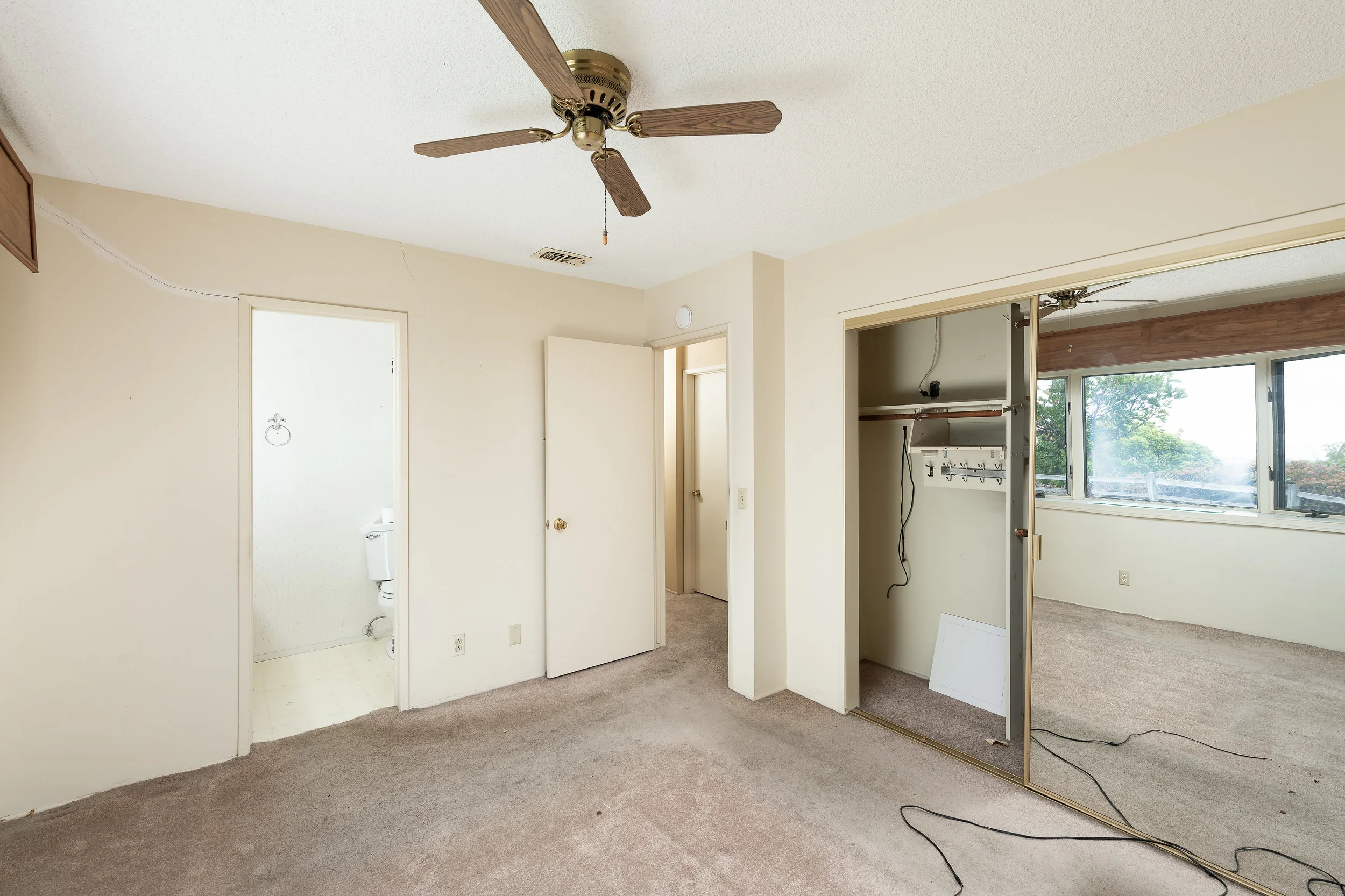 Master Bathroom (Bedroom View) - Before