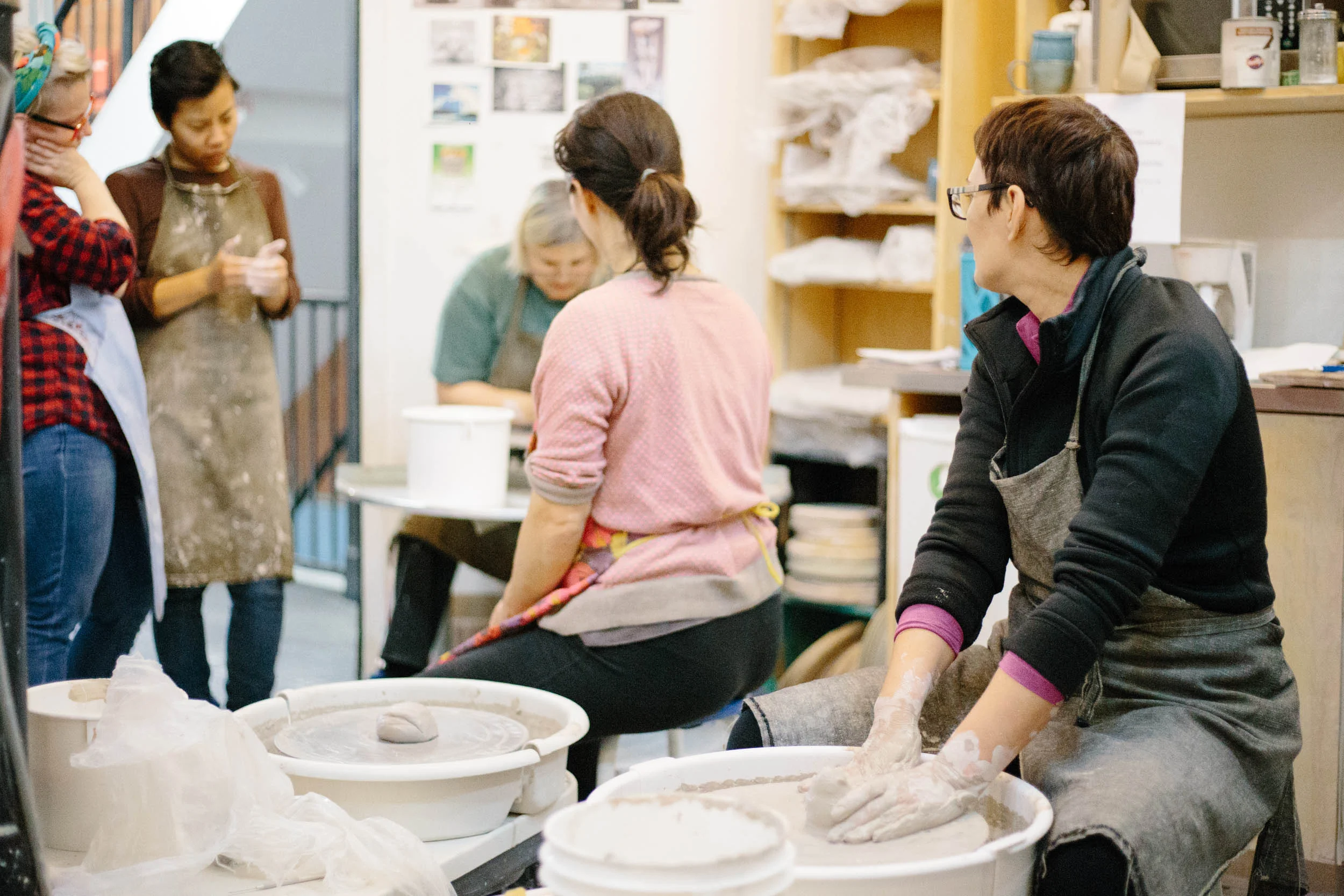 Sign up for our October pottery classes