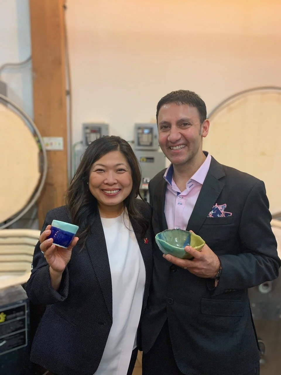 Honoured to host Minister Mary Ng and MP Arif Virani