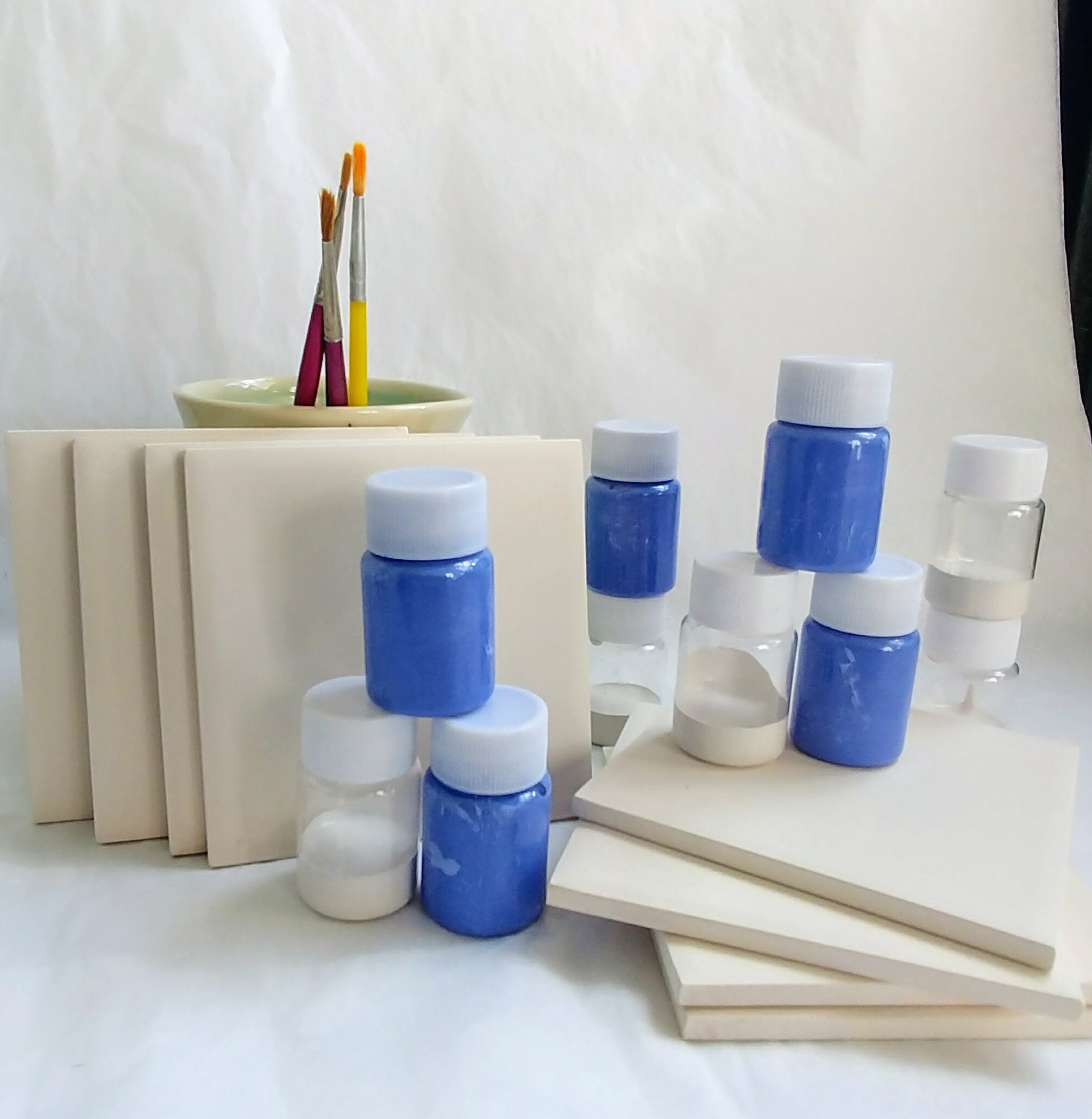 Working from home; Blue and White Tiles, stay tuned!