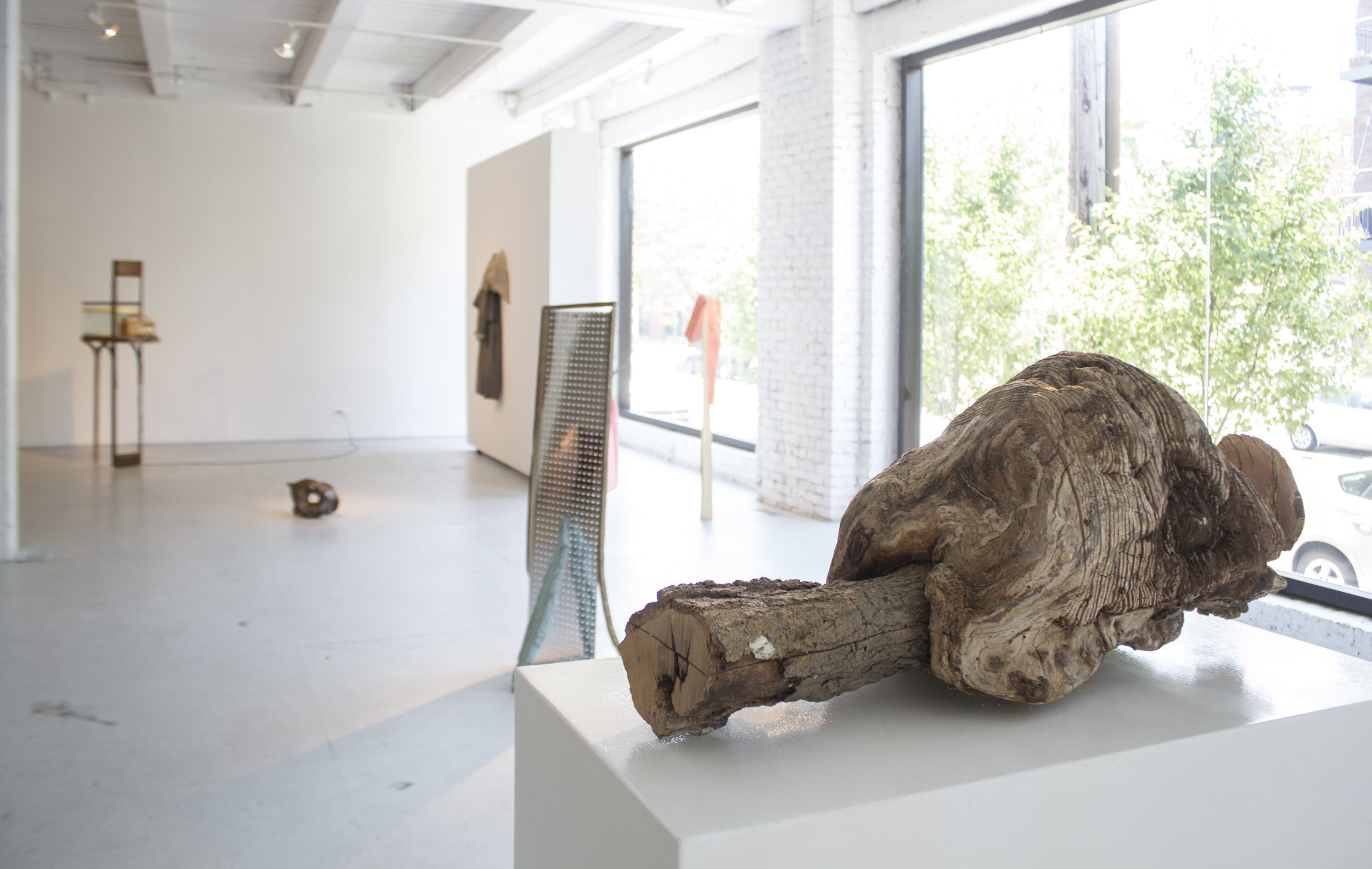 for no space, installation view, 2016