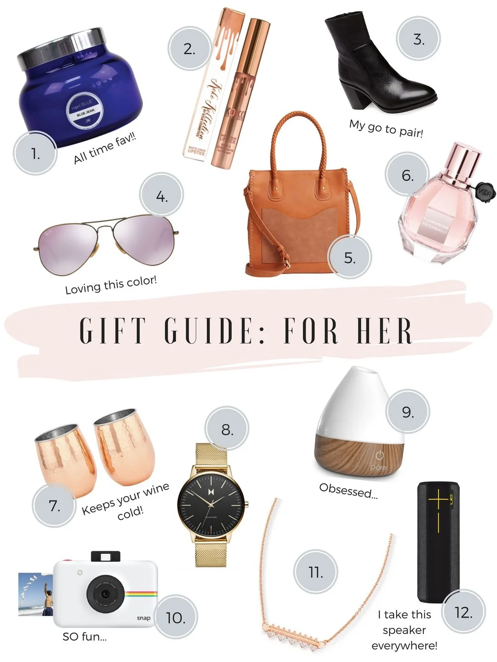 12 STYLISH LAST-MINUTE GIFTS FOR HER (UNDER $180)