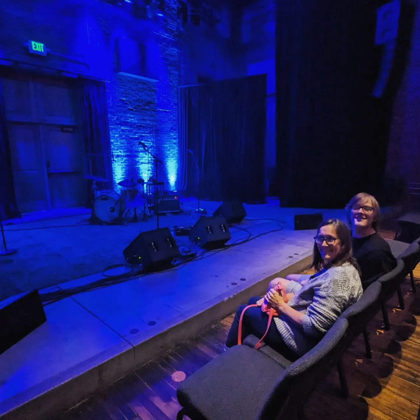 Waiting for Dessa...we may have gotten here a little early but I'm hoping the seats are worth it. 
#dessa #livemusic #foco #colorado