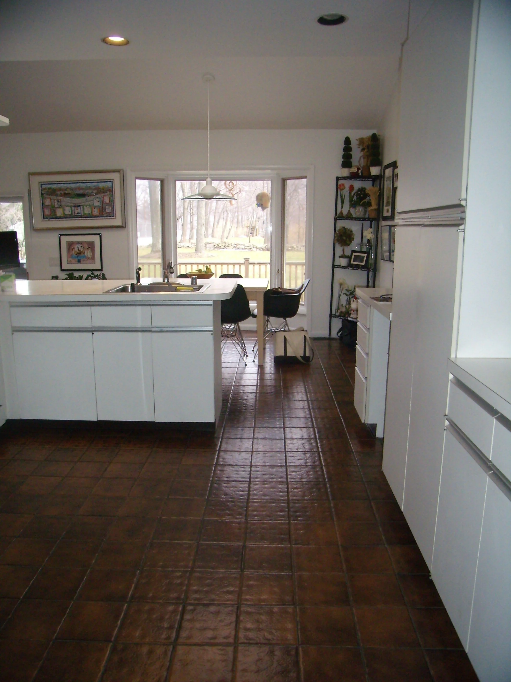 6A. BEfore kitchen view from hall to rear.JPG