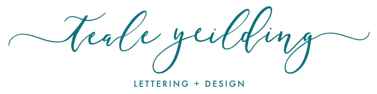 Teale Yeilding | Lettering + Design