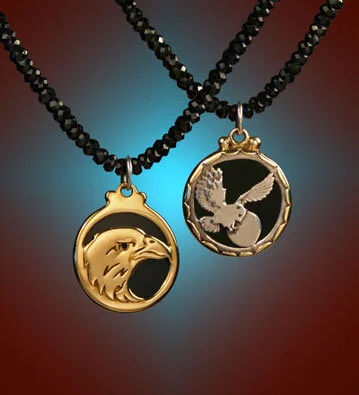Day Eagle/Night Eagle Necklace