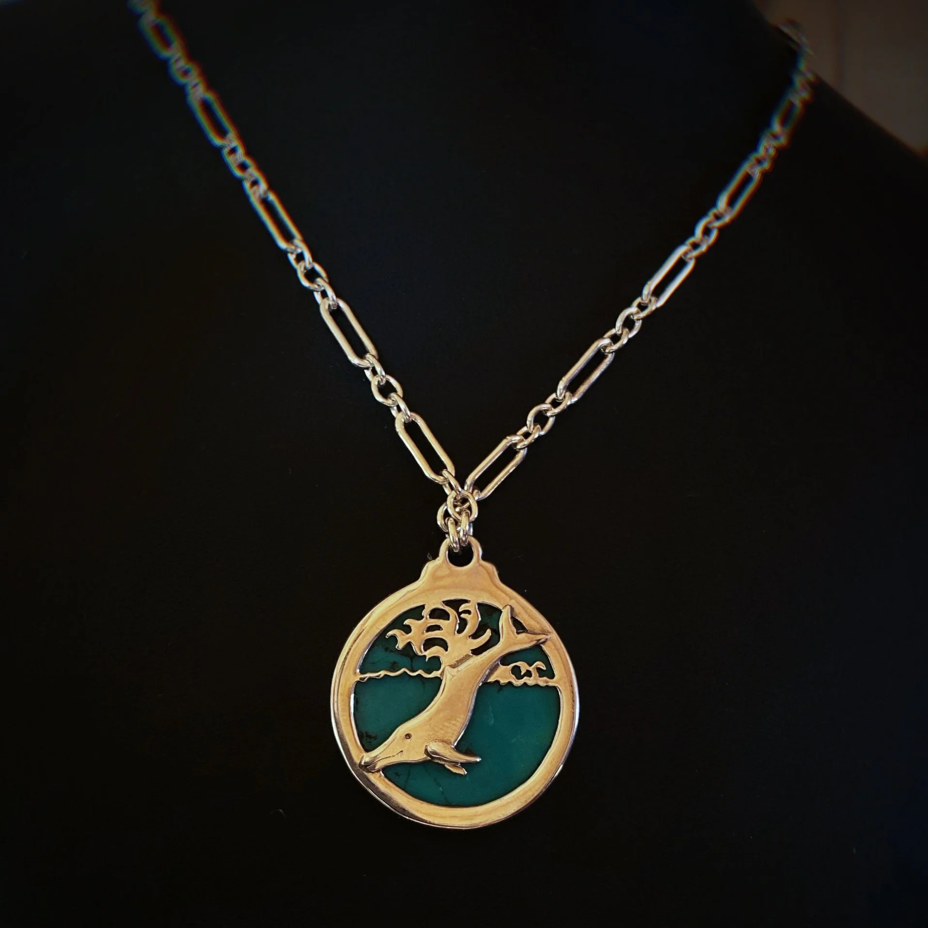 Mother Pele/Grandfather Whale Necklace