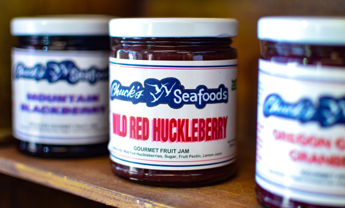 Chuck's Seafood | Chuck's Seafood Seedless Gourmet Fruit Jam Oregon Coastal  Cranberry