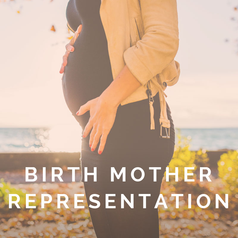 Birth mother representation