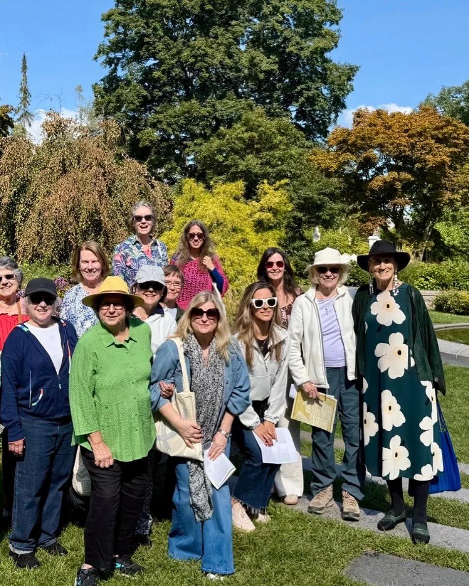 Colorful -The Garden Club of Brookline Members Today