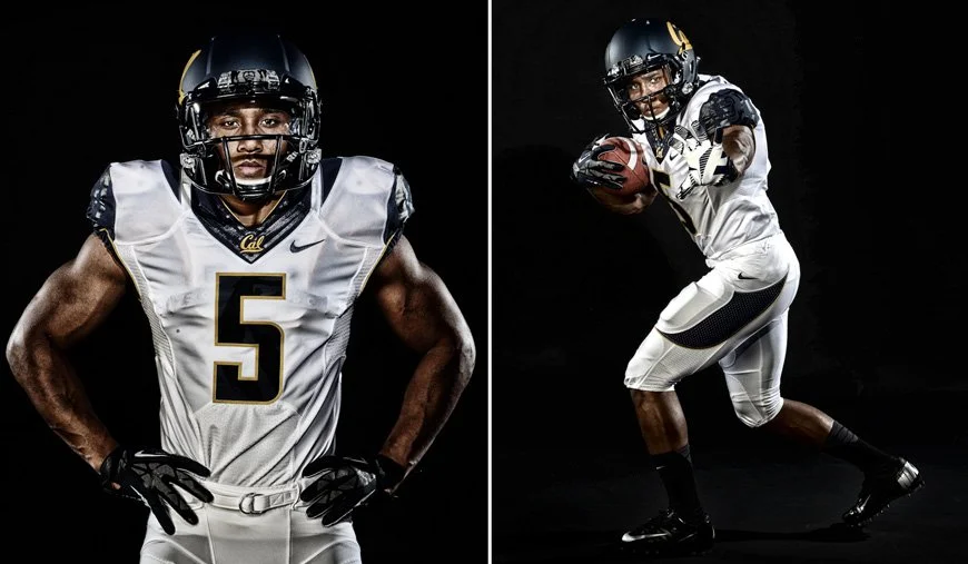 Cal Bears Football Marketing Shoot