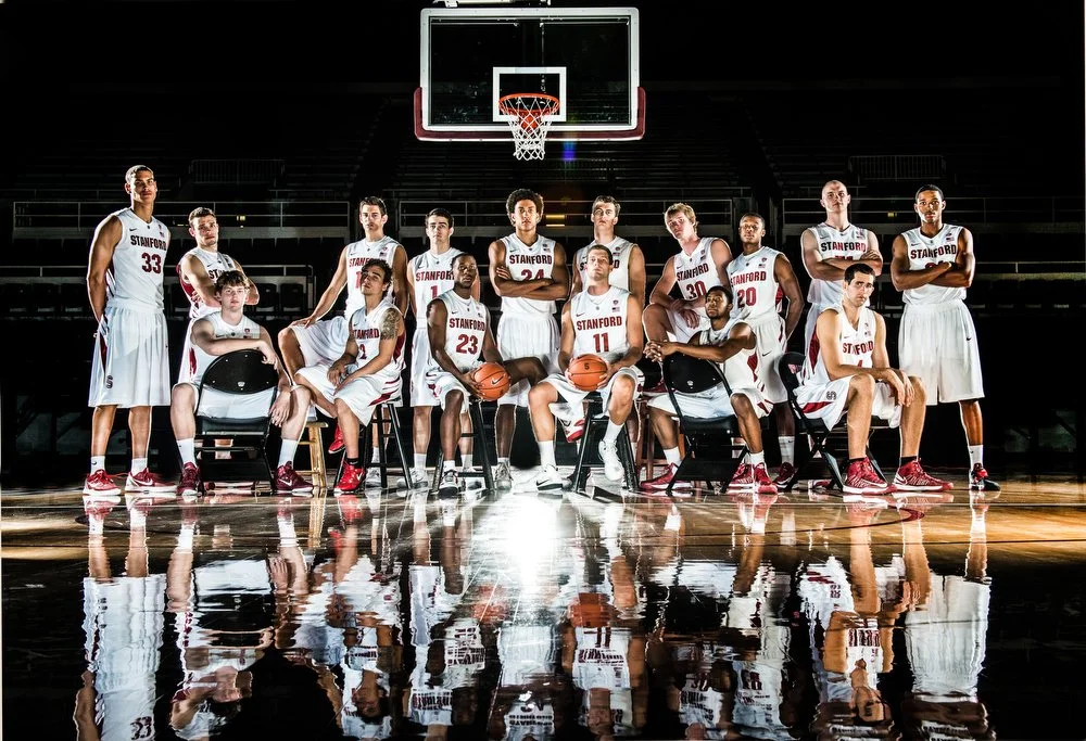 Stanford Men's Basketball Poster