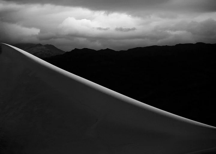 Black and White Sand Dune