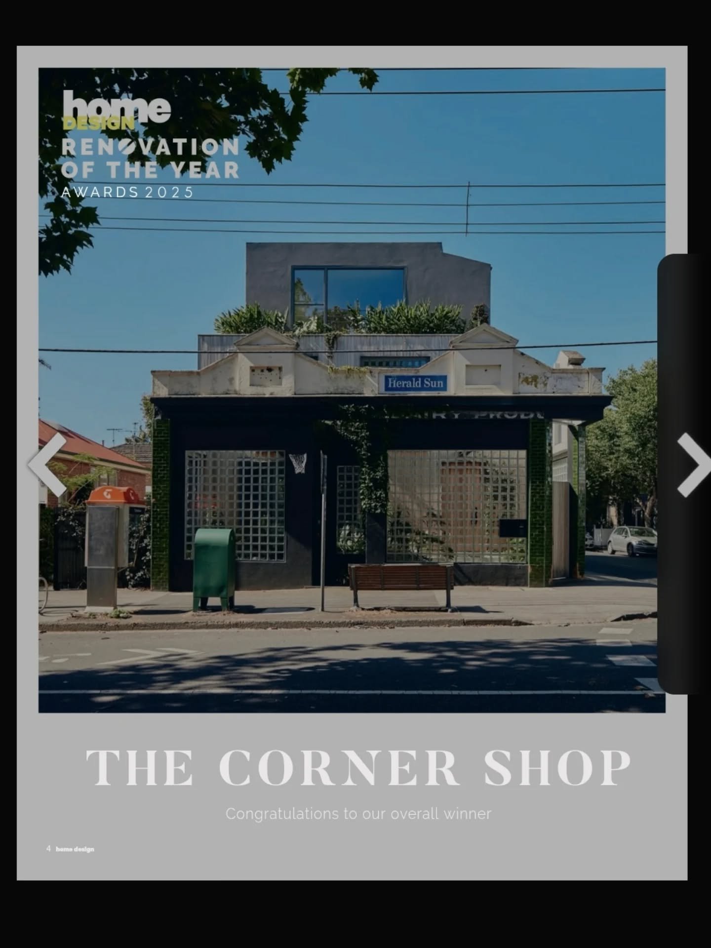 Excited to be selected as the Home Design Renovation of the Year 2025 
🙏🏻 Universal Media Co