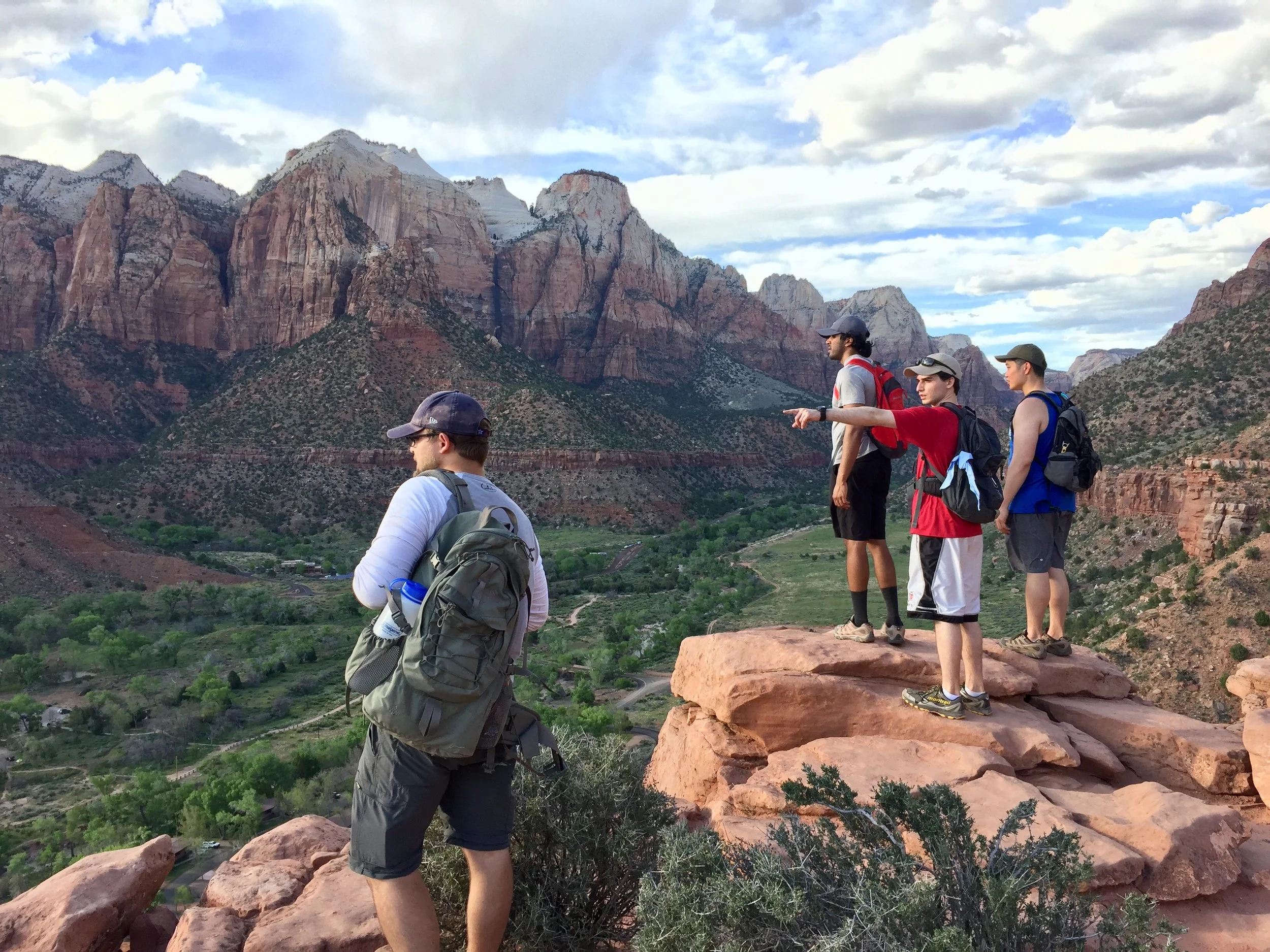 zion overnight hikes