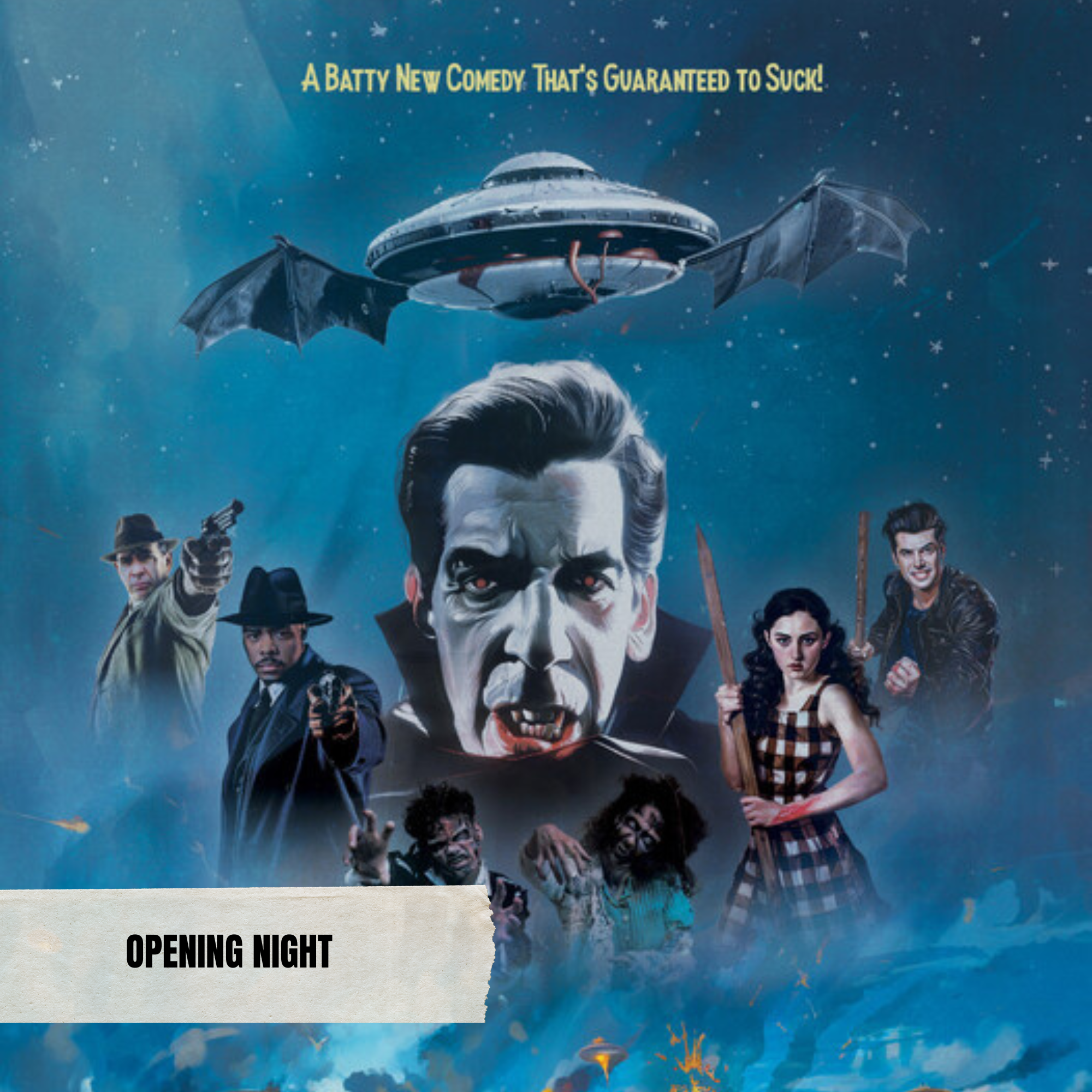 VAMPIRE ZOMBIES…FROM SPACE! Poster