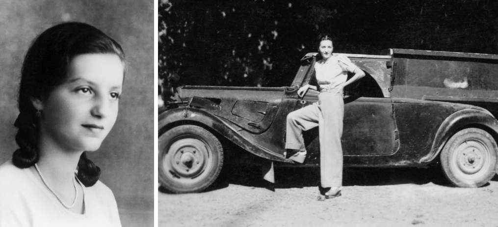 Elisabeth Sigmund about 1927 and 1945.png