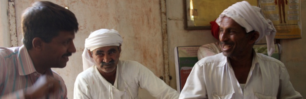 Farmers’ meeting in the Kutch district
