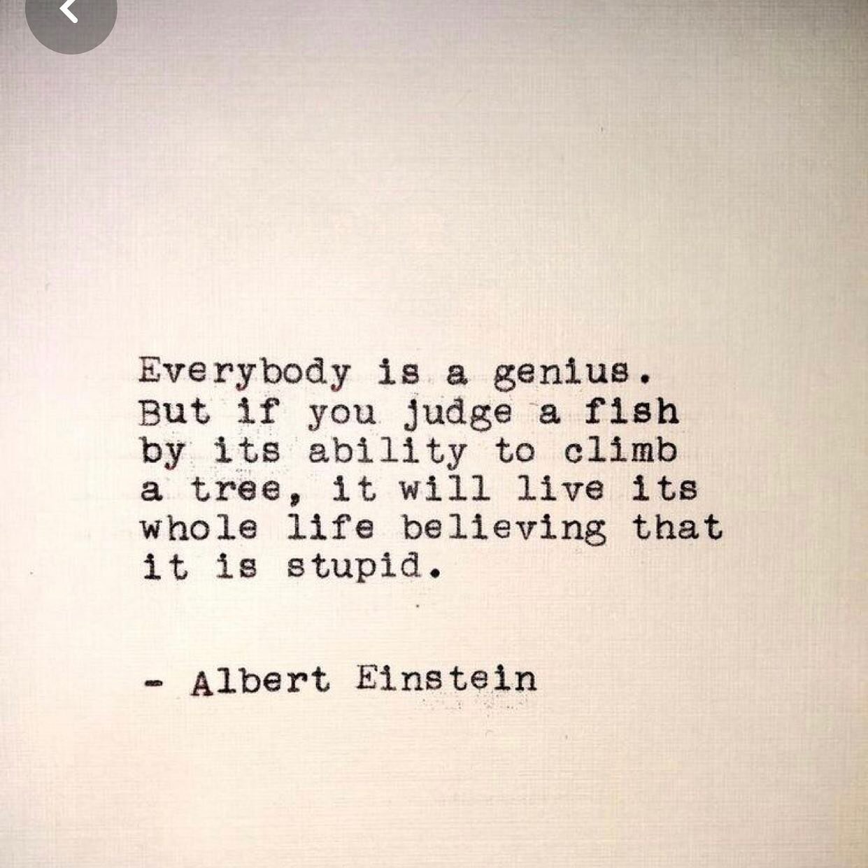 Albert Einstein quote. 

#healingsolutionsllc 
#everybodyisagenius 
#alberteinstein 
#famousquotes 
#authenticity 
#beyourself