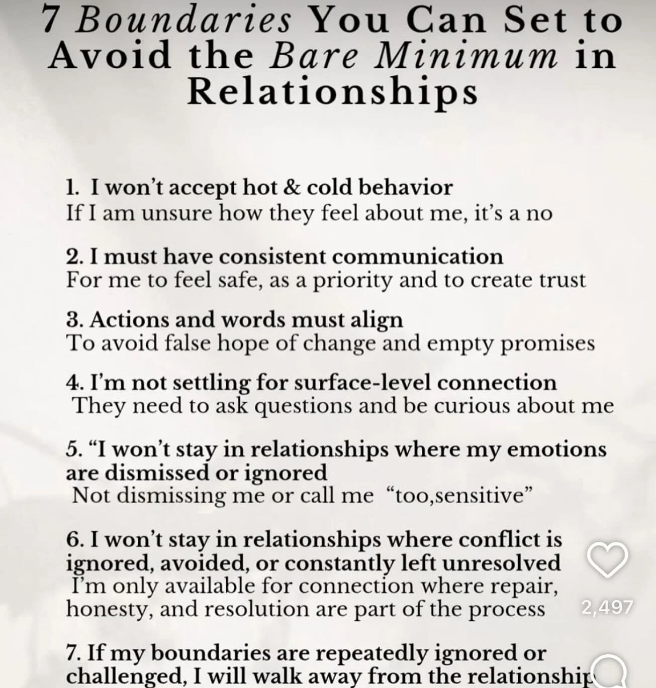 Setting and maintaining healthy boundaries 

#healingsolutionsllc 
#healthyboundries 
#healthyrelationship