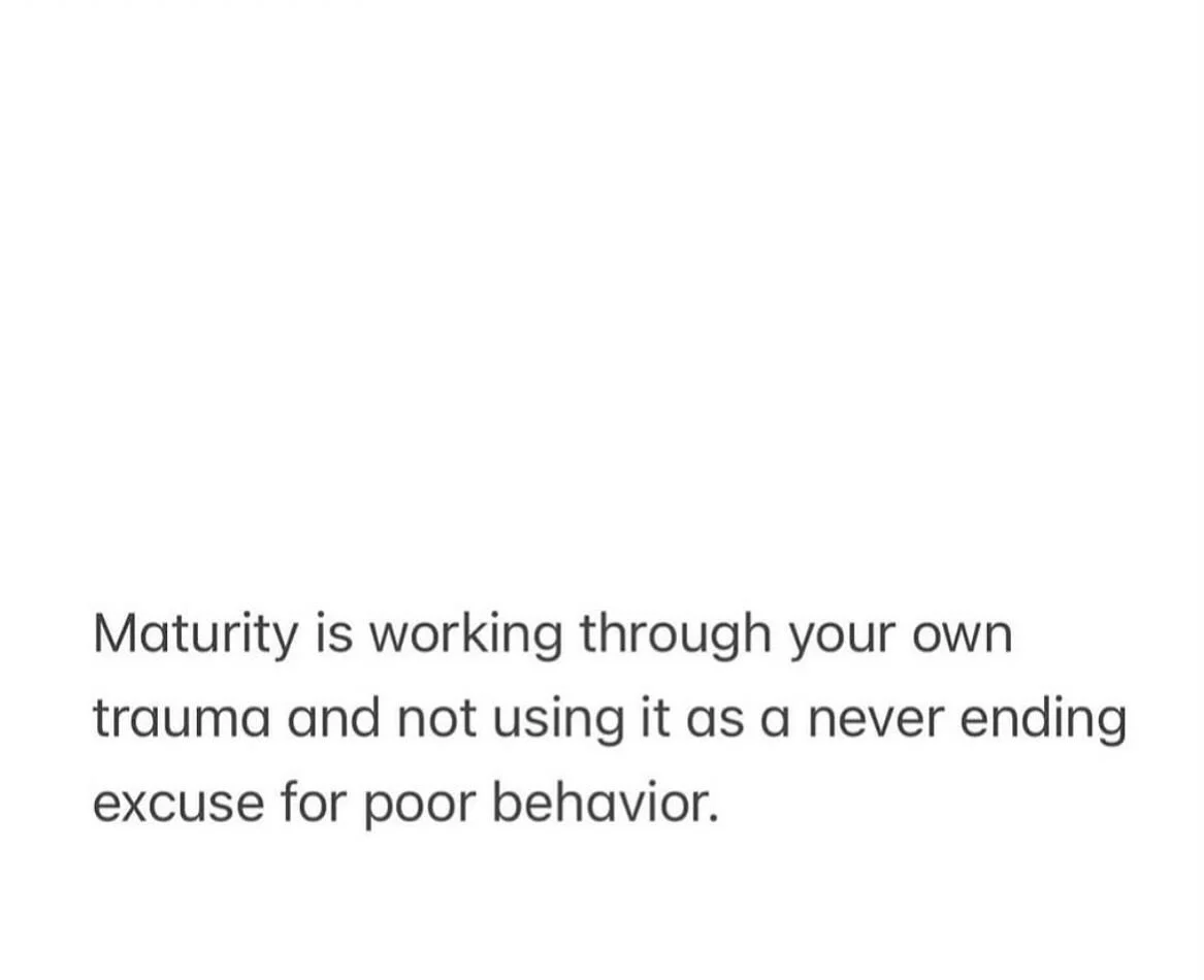 Emotional maturity 

#healingsolutionsllc 
#emotionalmaturity 
#growup 
#heal