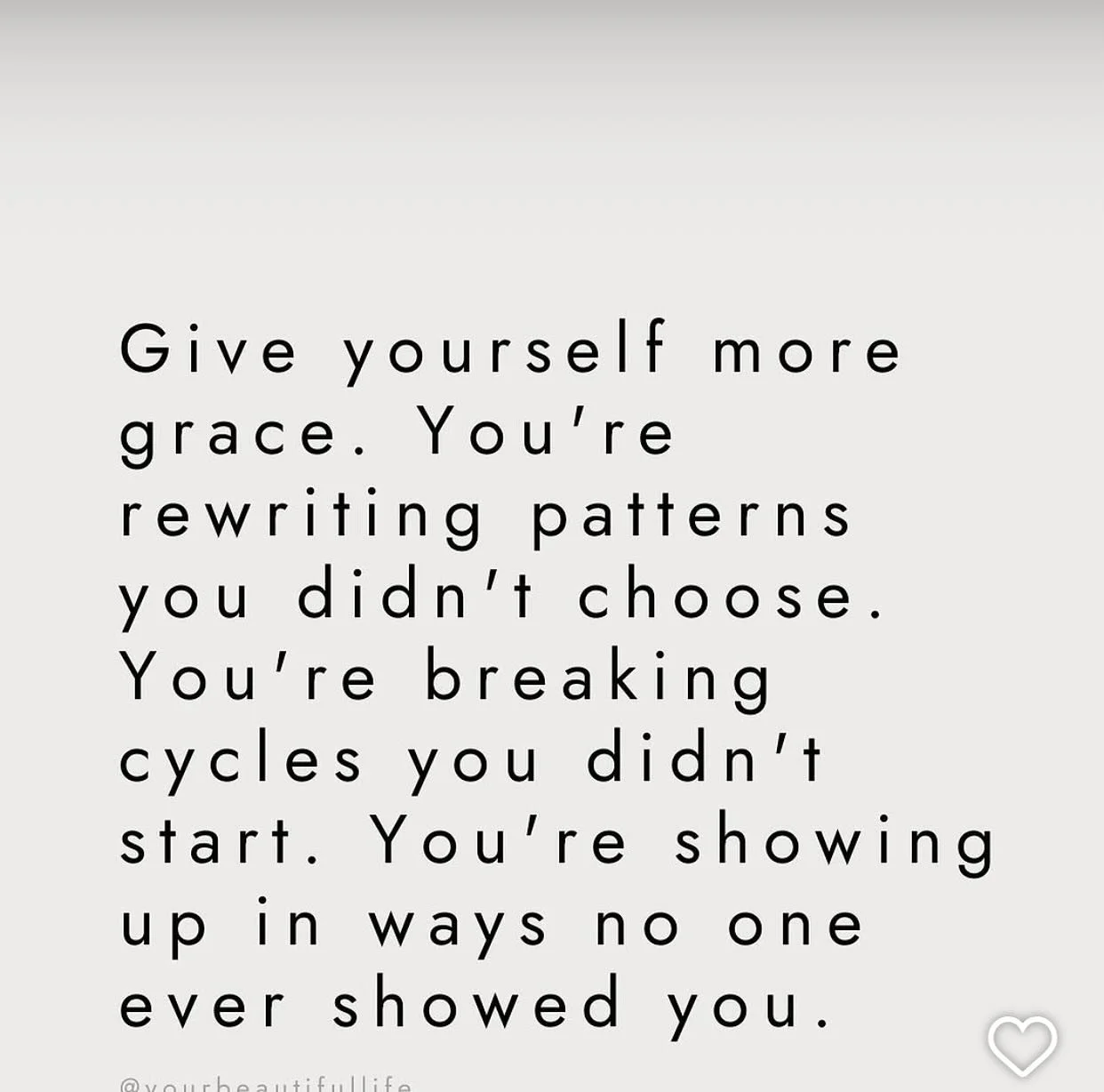You are breaking generational patterns of dysfunction and trauma. 

#healingsolutionsllc 
#generationaltraumahealing 
#breakingthecycle