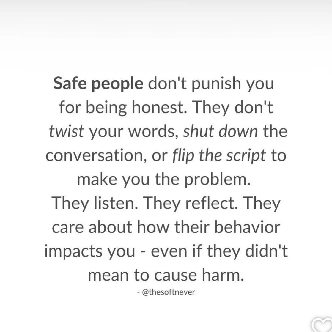 Emotional (and physical) safety are a must. Surround yourself with people who create a sense of safety. This is where you will thrive. 

#healingsolutionsllc 
#emotionalsafety 
#physicalsafety 
#thrive