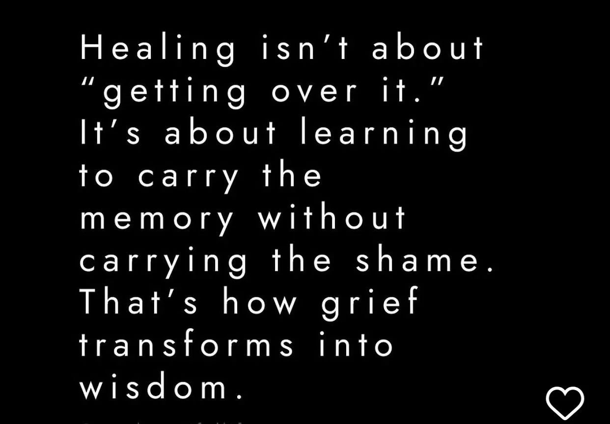 We don&rsquo;t &ldquo;get over it&rdquo; we get through it. 

#healingsolutionsllc 
#emotionalhealing 
#traumarecovery