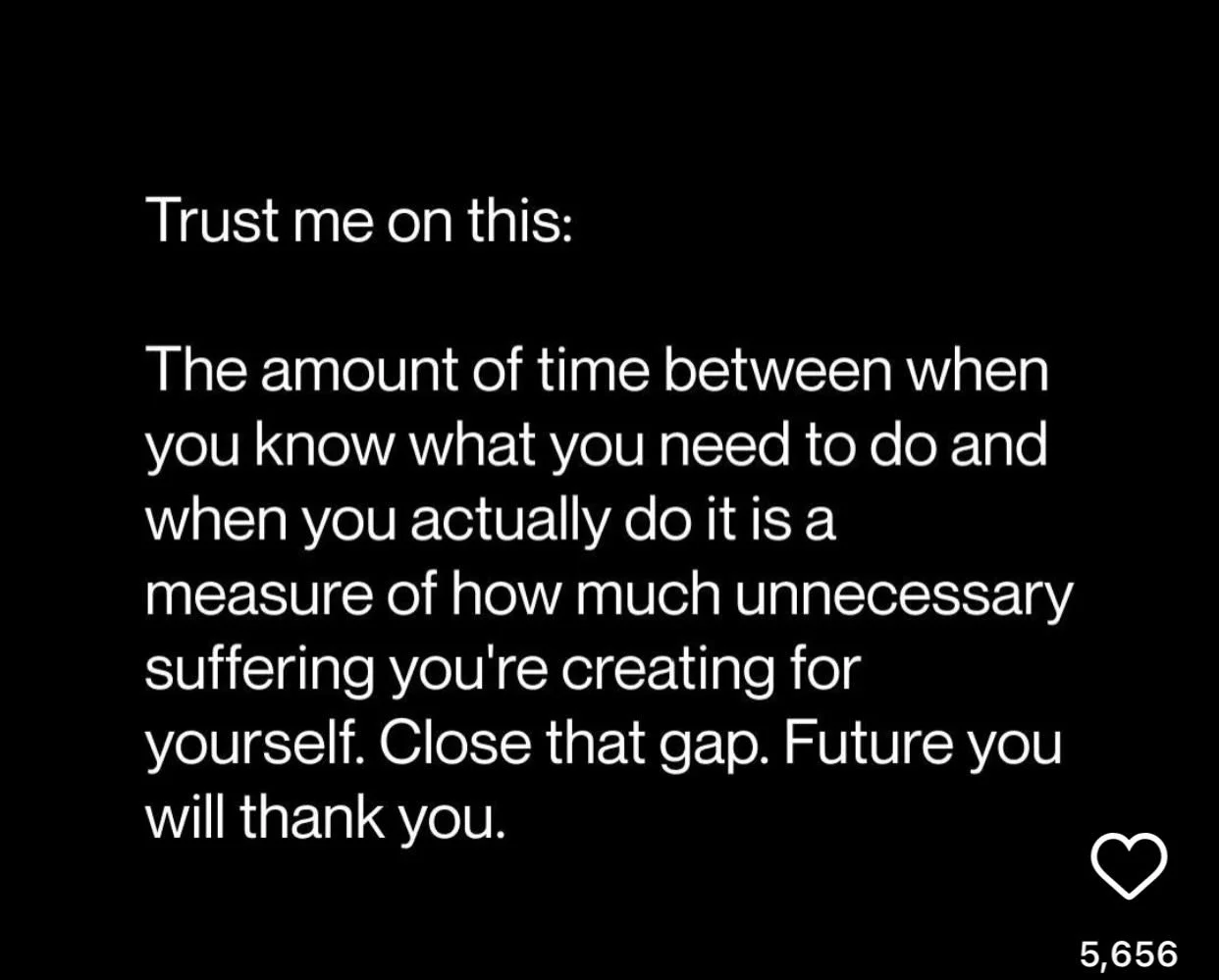 Close your eyes. Take a deep breath and move. 

#takechances 
#faceyourfears 
#courageovercomfort