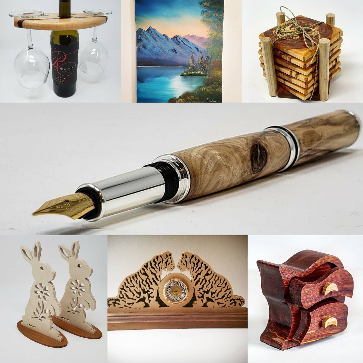 Let's make this year a Handmade Holiday season! I have a variety of awesome custom gifts and crafts on my Etsy site to choose from. Please consider supporting small businesses such as mine these holidays! Check out @CoastalCraftCircuit on #Etsy to se