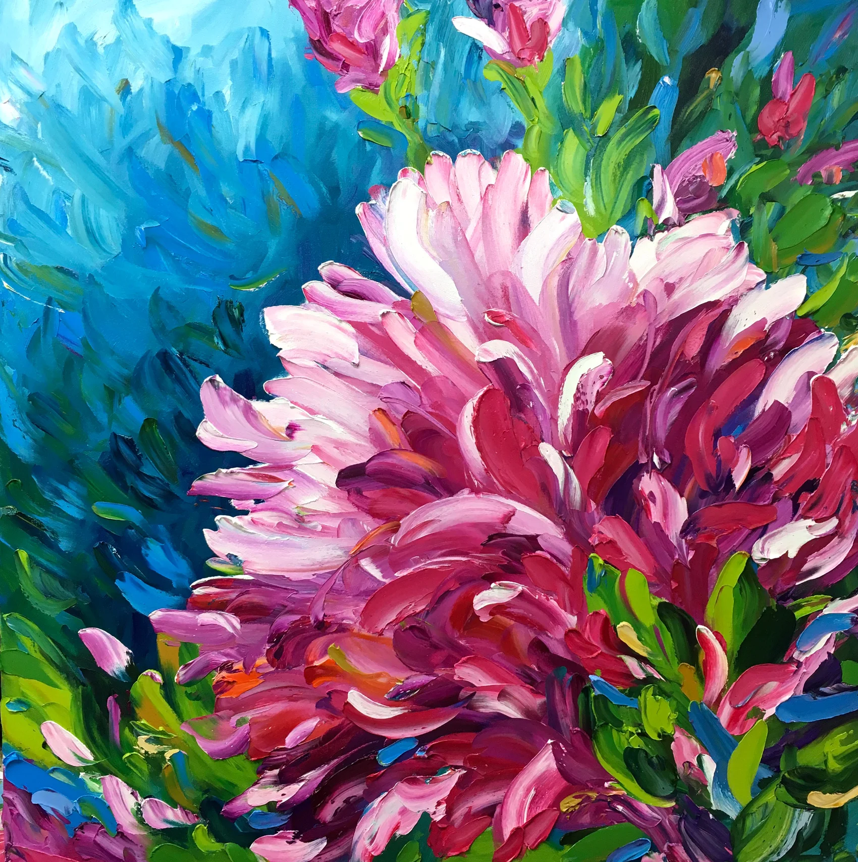 DAPHNE'S DANCING DAHLIAS