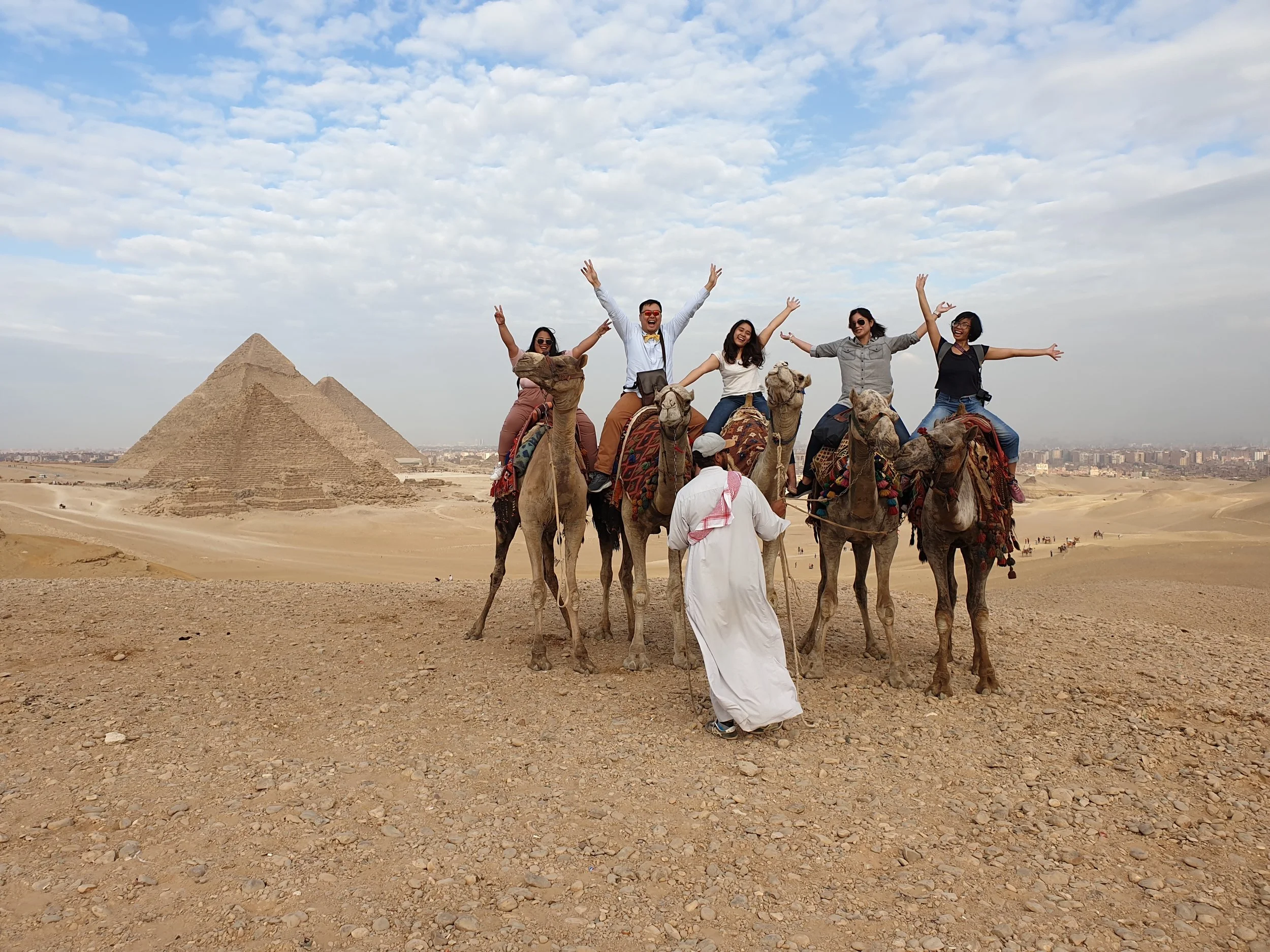 The Parabukas team in Egypt