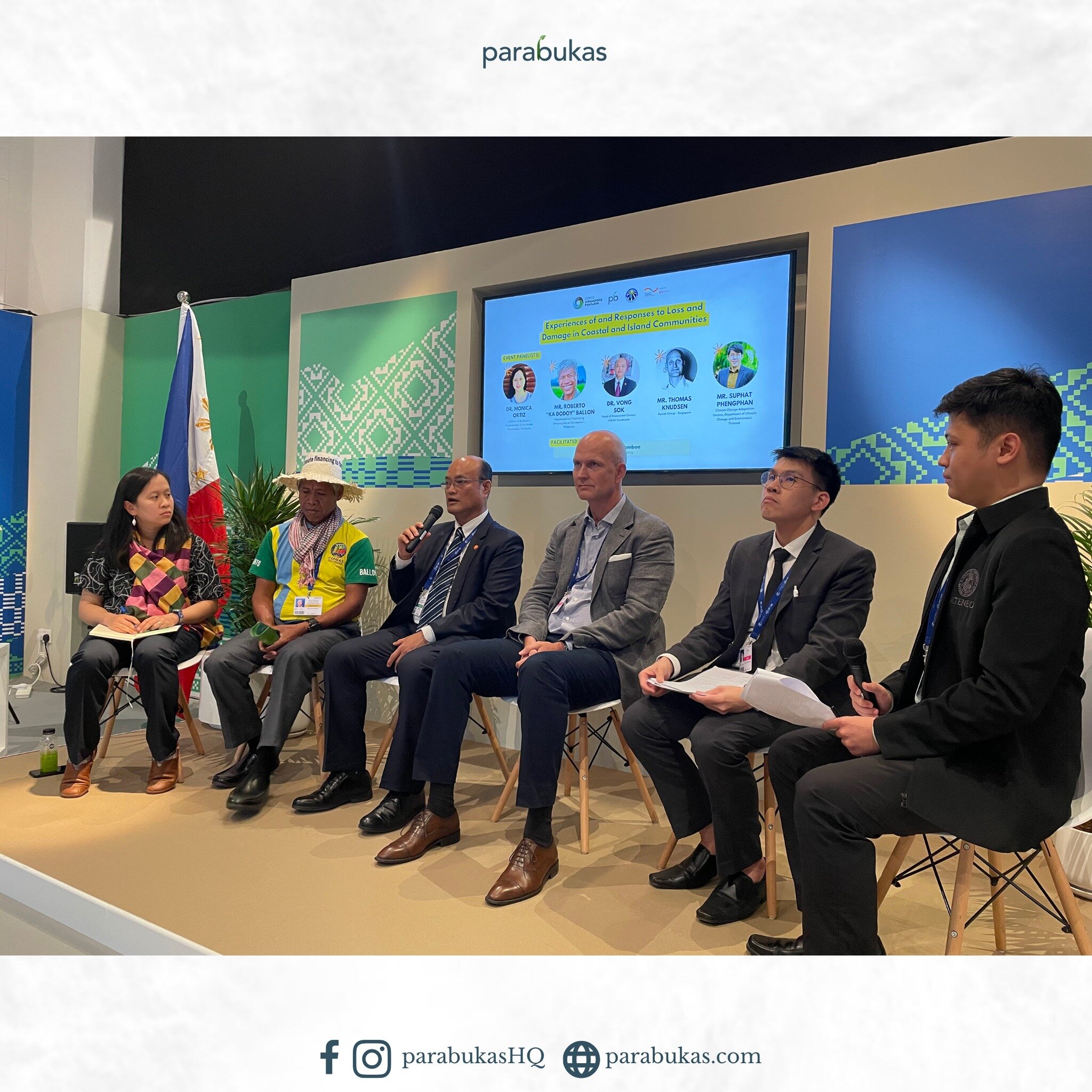 Parabukas, Manila Observatory, and the ASEAN-German Climate Action Programme, in close coordination with the ASEAN Secretariat, supported several side events during COP 28 that strengthened ASEAN&rsquo;s visibility in climate negotiations.✊🏼🌏

🌱 ?