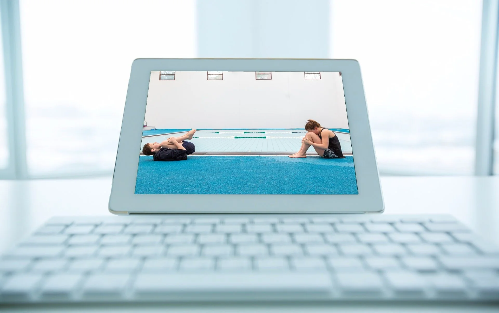 Zoom swimnastics session (6.00pm on Tuesday 9th March)