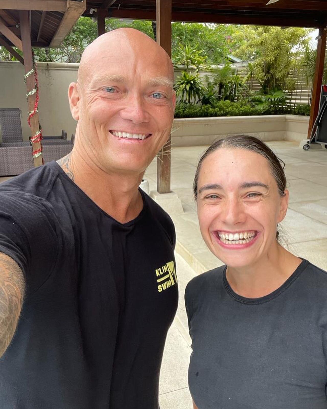 when on holidays in Bali&hellip;you get to ride a scooter to training and reconnect to the joy of swimming.

Thank you @michaelklim1 for welcoming swimnastics to Bali. It was great to meet such a passionate and humble coach. I have had a few say it i
