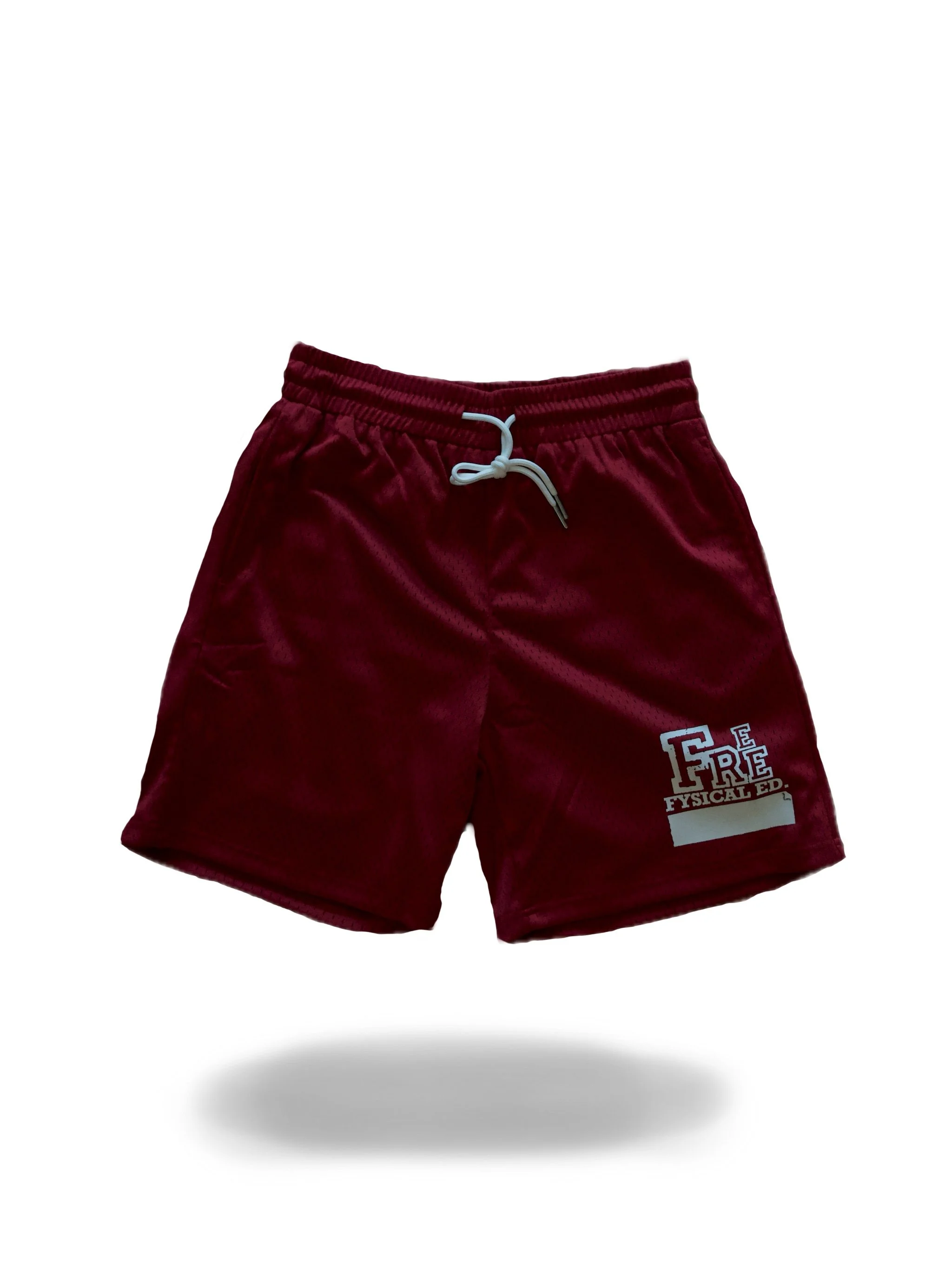 P.E. Shorts (Crimson Red)