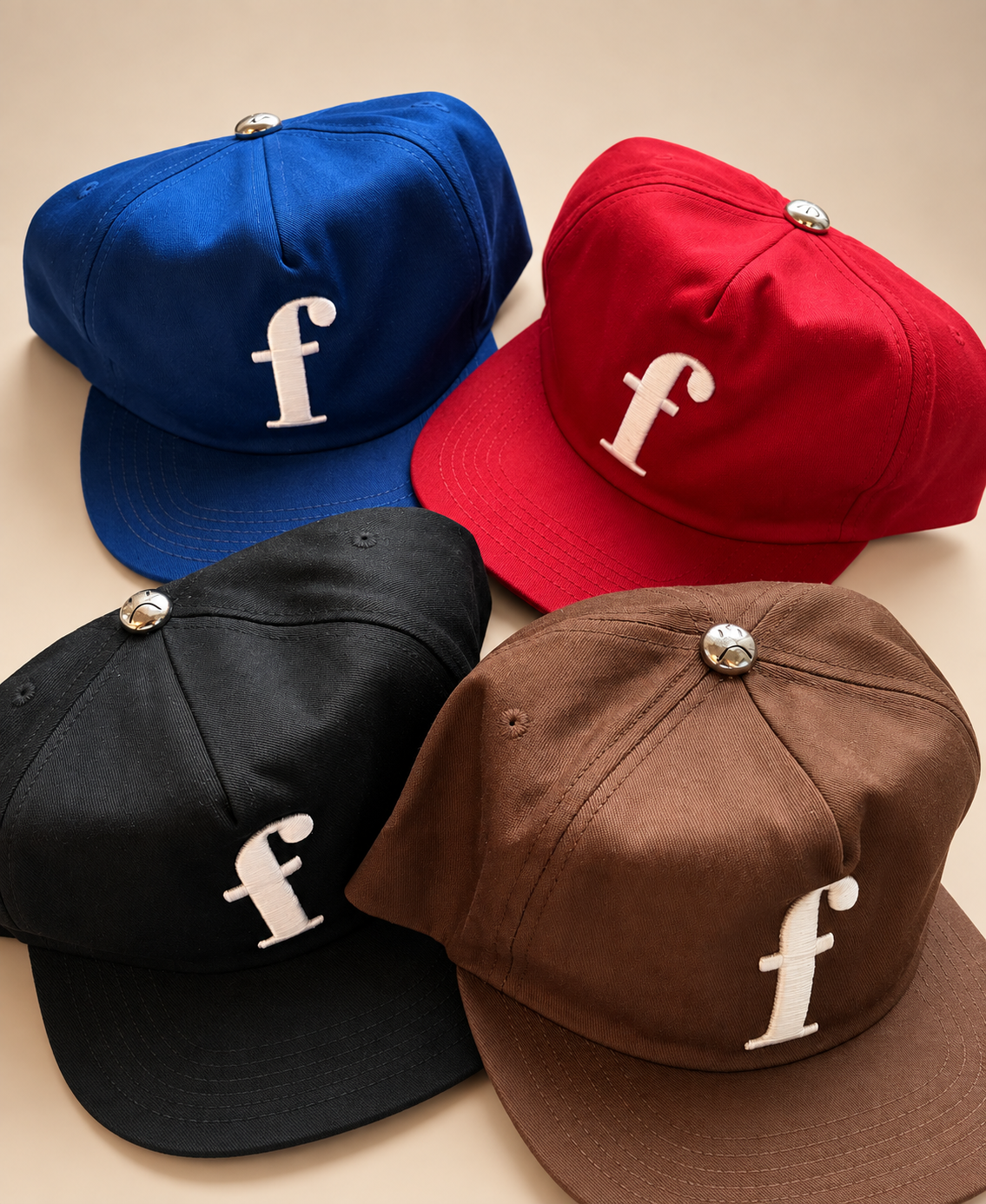 "f" unstructured Snap Backs