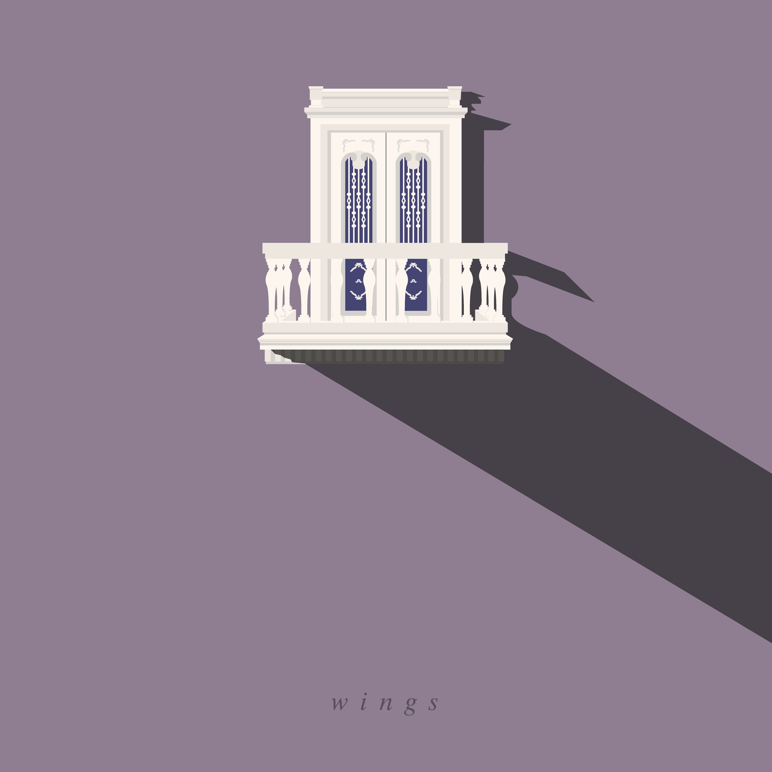 Redesign of BTS’s Wings album.