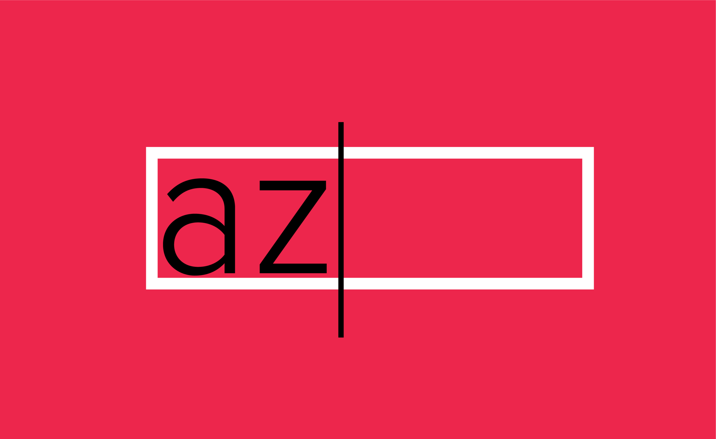Redesigned AZ Lyrics logo—resembles the letters “az” being typed into a search bar to cater to AZ Lyrics’s theme of searching.
