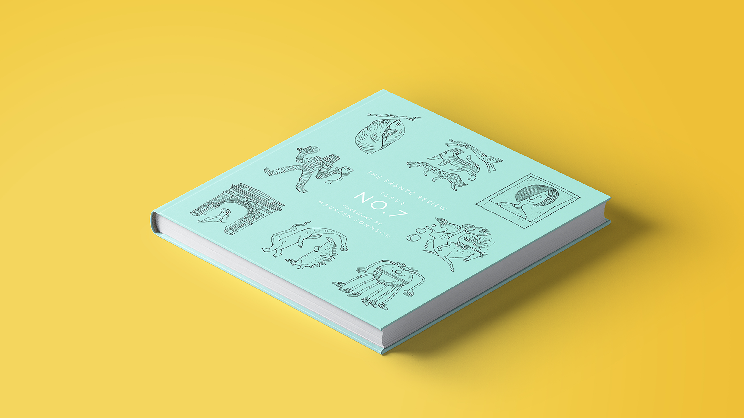 Cover for the 826NYC Review Issue No.7, illustration by Doug Salati
