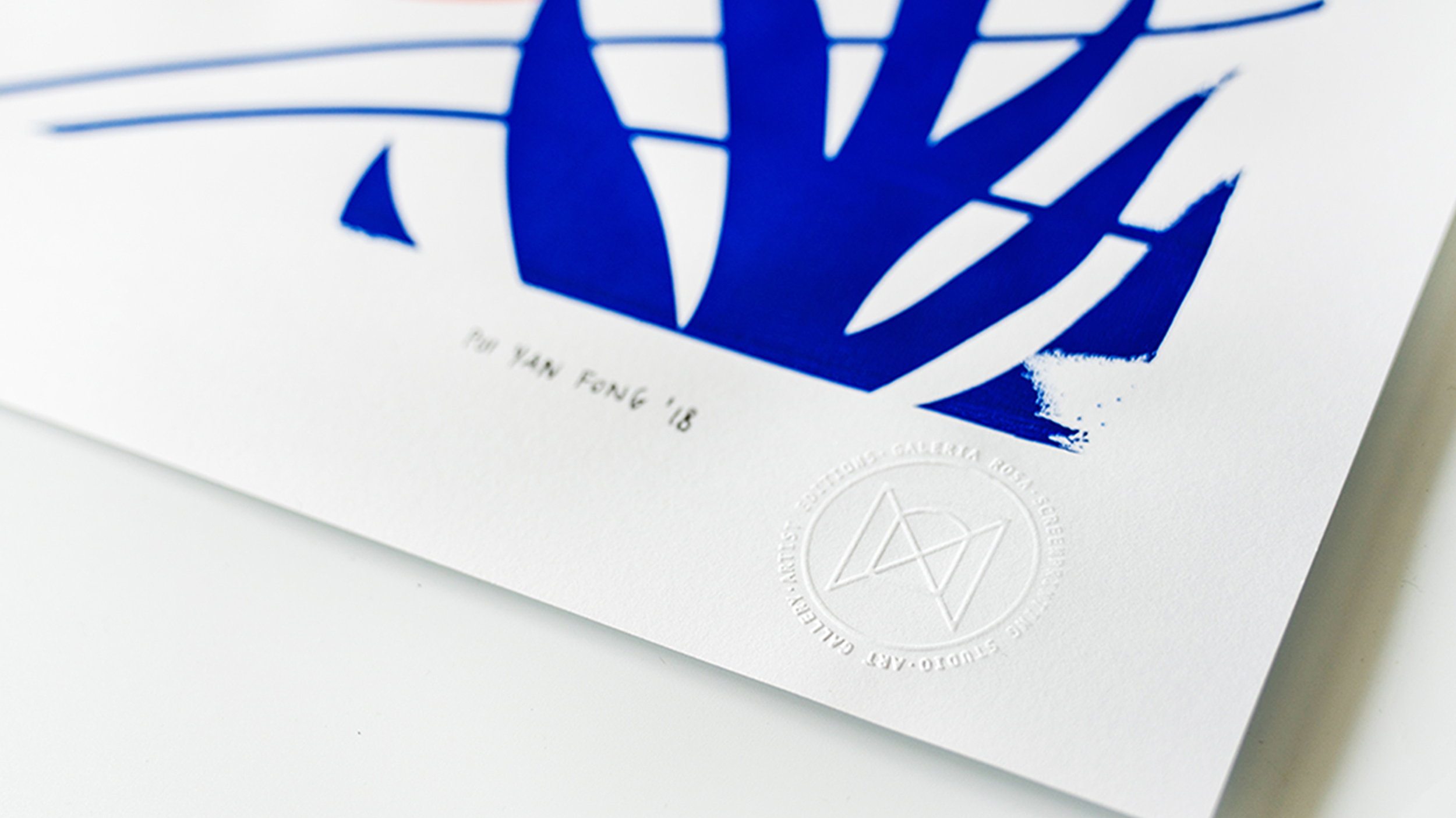 Gallery embossing on Lush .