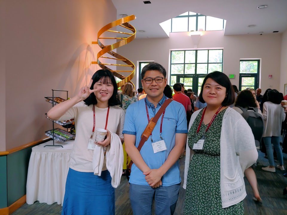   2018 CSHL GLIA meeting with PI, You Kyeong and Jung Joo  