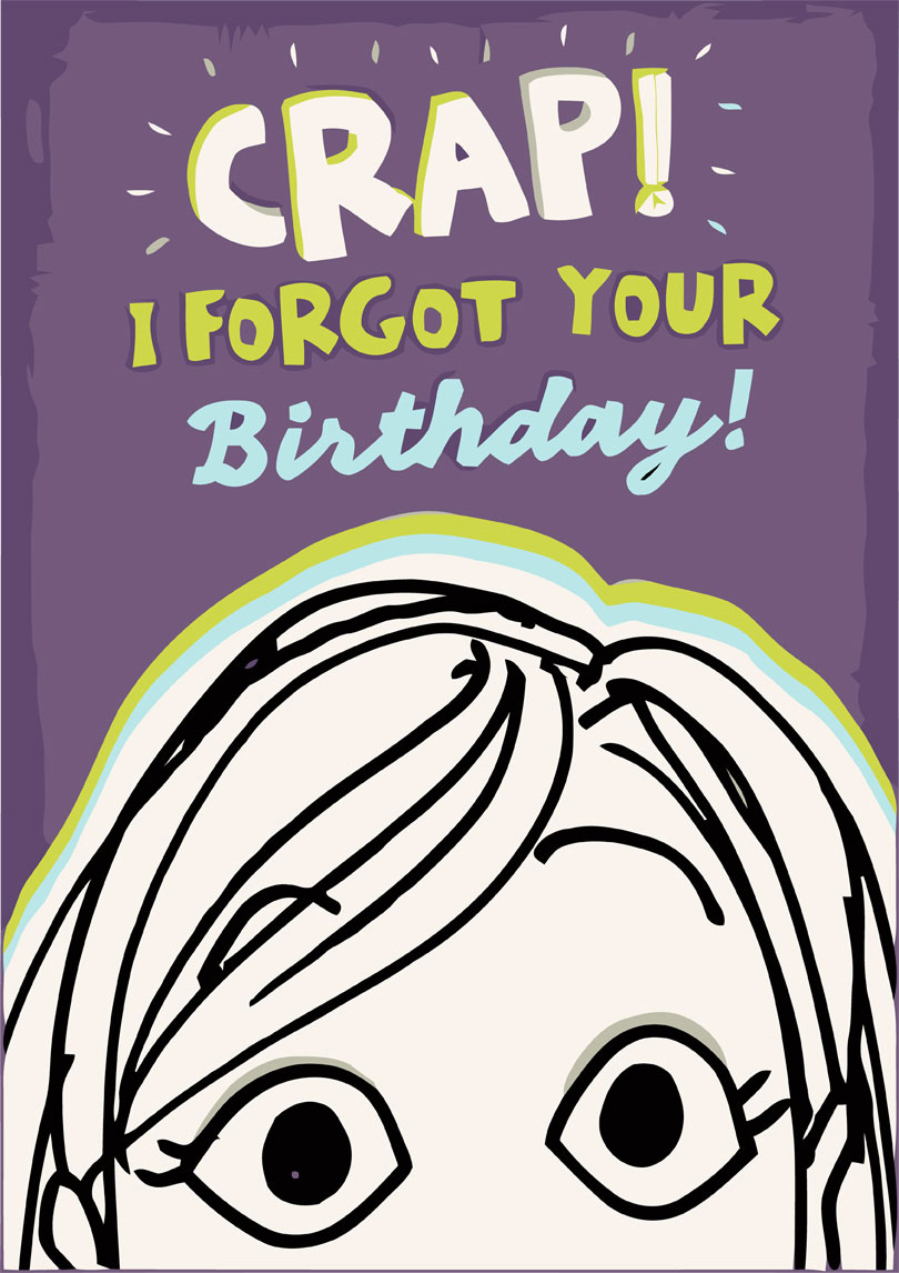 Free Printable Funny Belated Birthday Cards