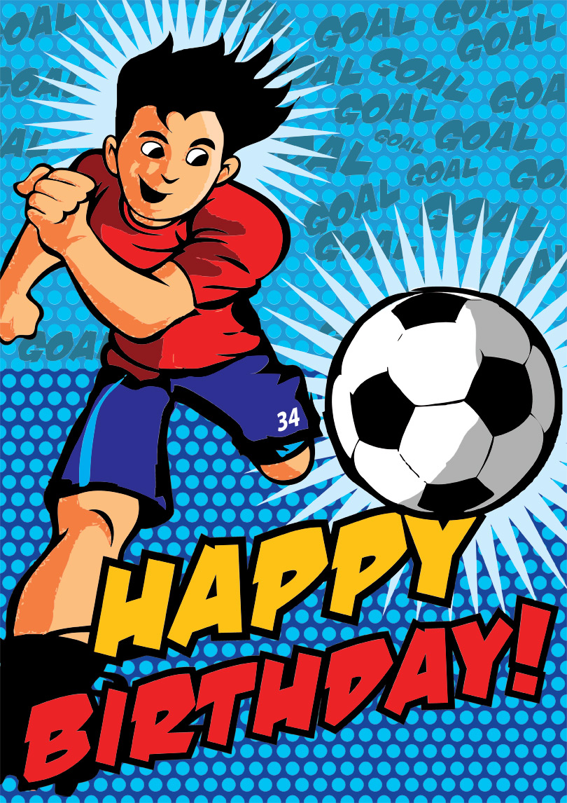 soccer birthday card free printable birthday cards printbirthdaycards