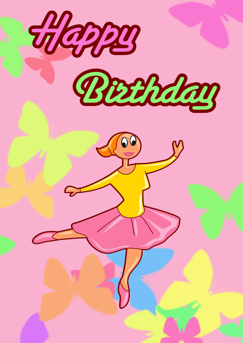 Free Printable Birthday Card For Girls